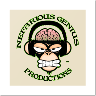 Nefarious Genius Productions Green Posters and Art